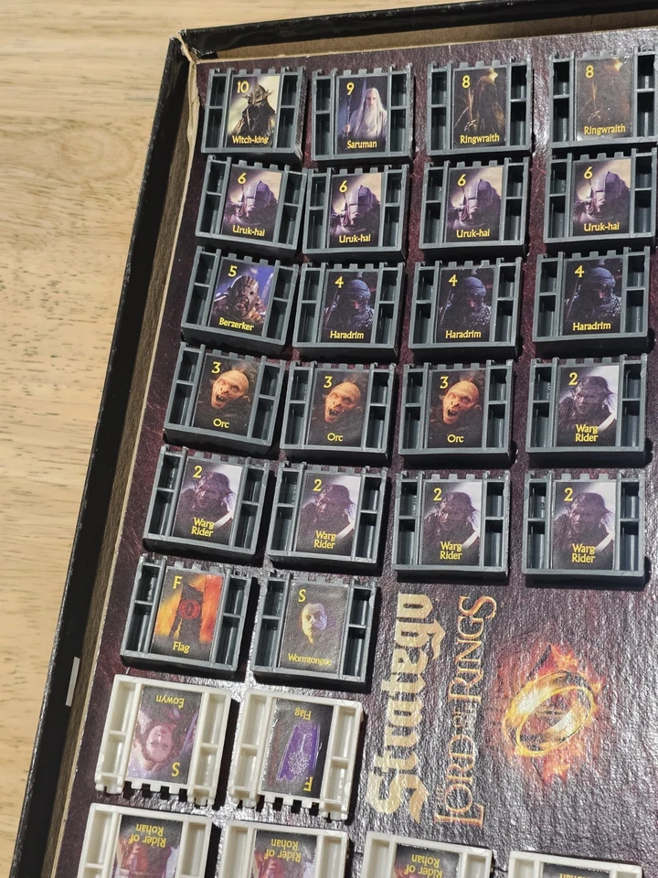 Stratego The Lord of the Rings Trilogy Edition (2004) 100% COMPLETE! - Image 4 of 4