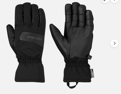 NEW Ski-Doo men's Snowmobile BRP  Mountain Snowmobile Gloves Water/Windproof