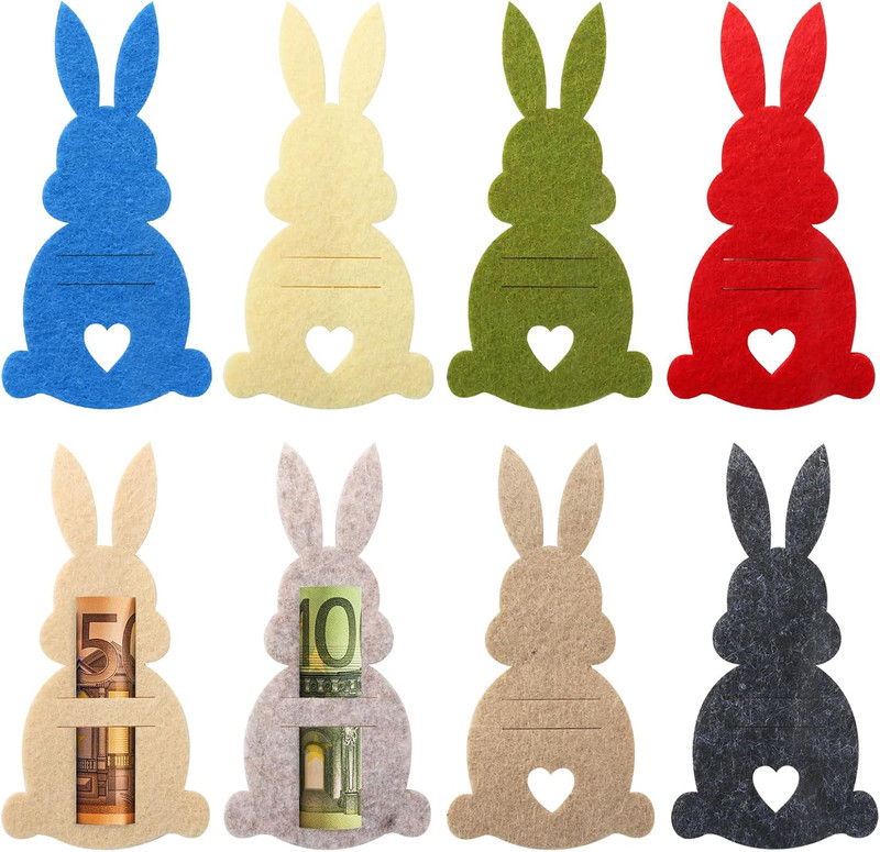 Ostern Geldgeschenkverpackung Filz Hasen Set für kreative Geschenkideen