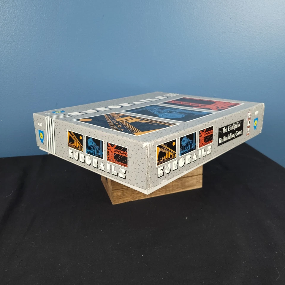 EURORAILS European Railbuilding Board Game 457 Mayfair 1993 no gameboard/crayons - Image 3 of 4