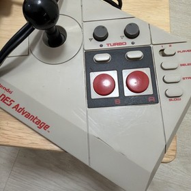 Vintage  Vtg 1987 Nintendo NES ADVANTAGE Video Game Controller Turbo Joystick