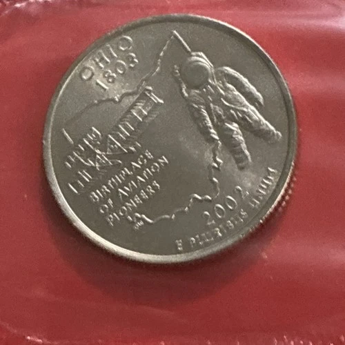 2002-D 50 State Quarters Ohio — photo from the most recent tracked eBay sale