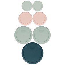 Pyrex 7 Pack - 2 7202-PC, 2 7200-PC, 2 7201-PC, 1 7402-PC Lids