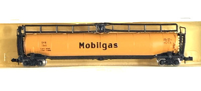 Minitrix N Scale 3144 Jumbo Tank Car Mobilgas #1360 NIB NOS