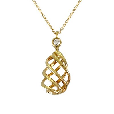 TIFFANY&Co. Luce Yellow gold Diamond Necklace