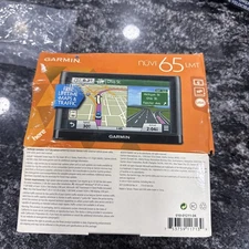 Garmin nüvi 65LMT GPS Navigation w/ Box & Power Supply Tested Works