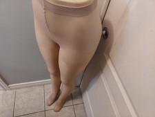 Vintage Pantyhose Option Regular Color Almond Size Average BBN1