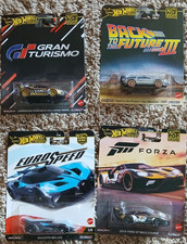 Hot Wheels Premium Metal/Metal Lot of 4 Hard to Find 1/64 Scale Brand New Cars