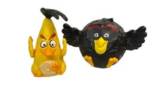 Angry Birds Lot 10 Rovio McDs Red Chuck Bomb King Minion Pigs Retired AF