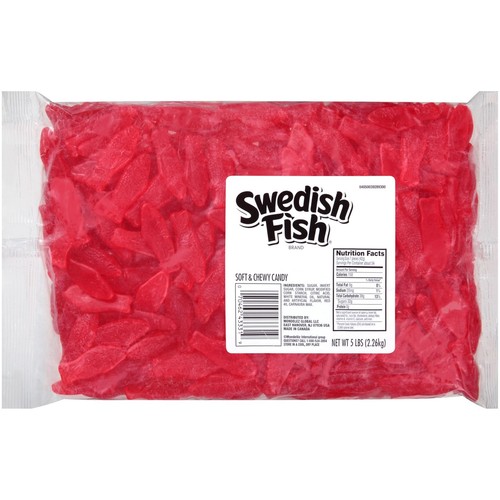 SWEDISH FISH Soft & Chewy Candy 5 lb