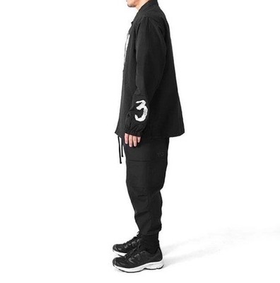 $799 Adidas Y-3 Yohji Yamamoto 20th Anniversary Coach Jacket  H44806 XL