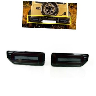Car LED Rear Bumper Reflector Light Tail Lights Fit for Suzuki Jimny 2019-2025
