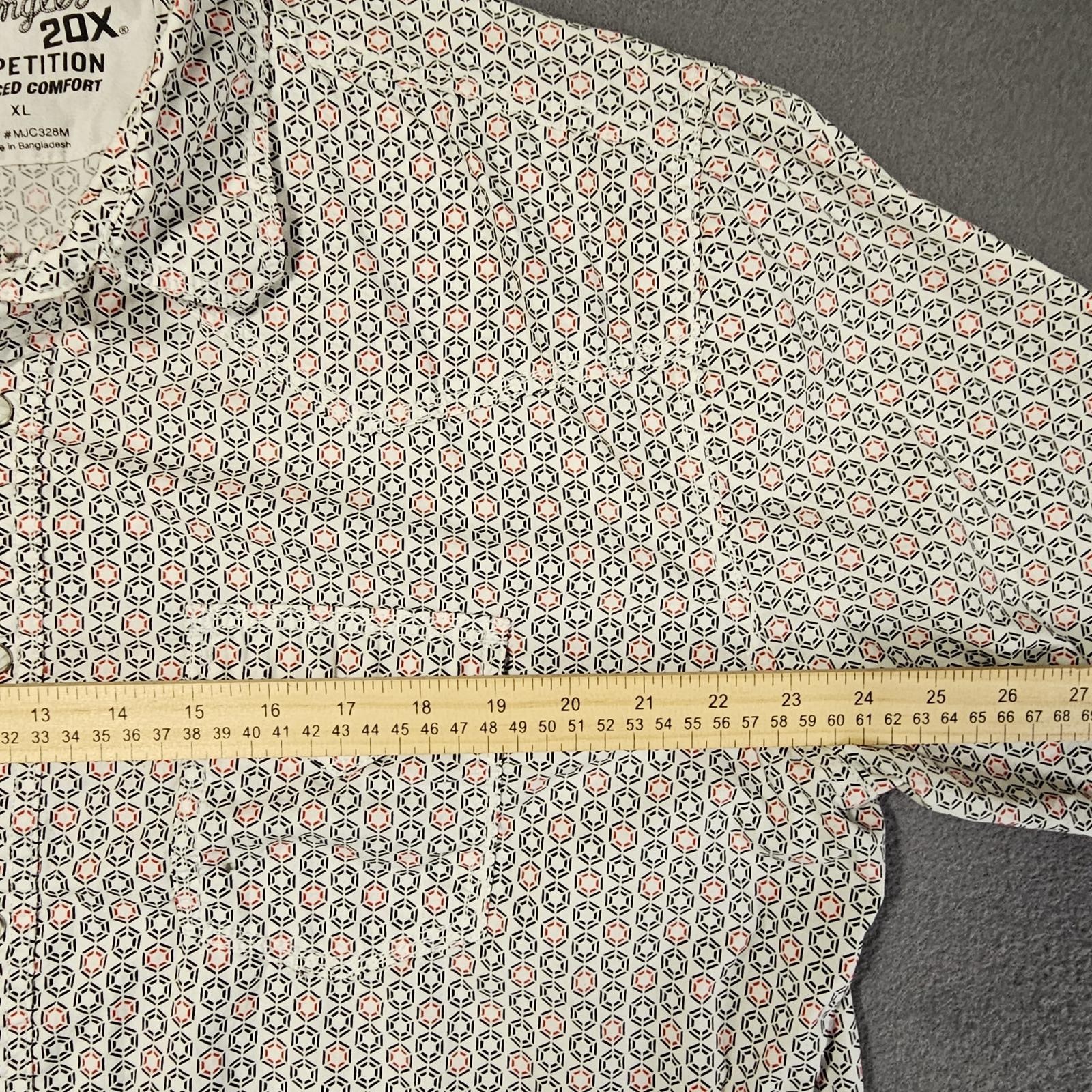 Wrangler 20X Competition Advanced Comfort Men XL Pearl Snap Western Cowboy Rodeo thumbnail 6