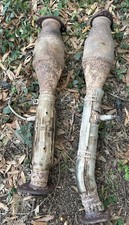 2011-2017 INFINITI QX56 QX80 EXHAUST PIPE TUBE W/SENSOR PAIR OEM