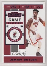 2019-20 Panini Contenders Game Ticket Purple 13/49 Jimmy Butler #44 03db
