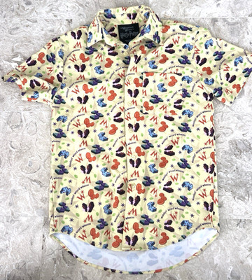 Harry Potter WEASLEYS  WIZARD WHEEZES Button Short Sleeve Shirt - XS Universal