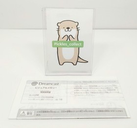 Dreamcast Visual Memory Unit HKT-7000 Smoke Black w/Case Tested Japanese 0922H