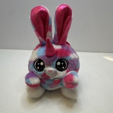 ZURU Rainbocorns Multicolor Bunny Plush Stuffed Animal, Small 6-14 in, Washable