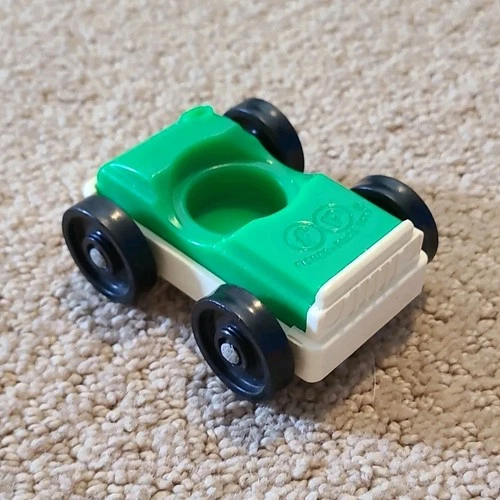 Fisher-Price Little People Green Car Vintage Toy 1963-1996