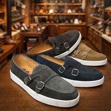 SCARPE UOMO  MOCASSINO PELLE CLASSICHE SPORTIVE ELEGANTI fatte a mano  VV