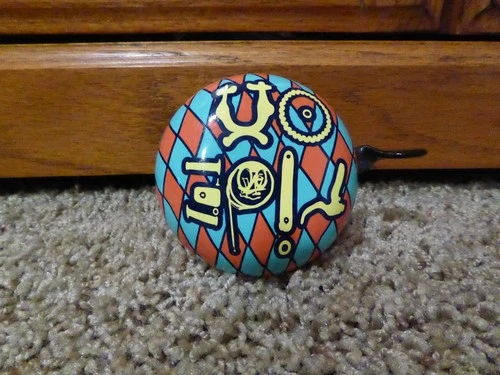 New Belgium Brewing 'Ride On' Bicycle Bell Metal Bike Bell 3" Diameter