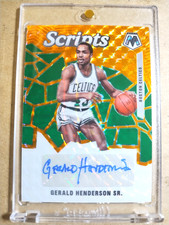 2019-20 Gerald Henderson Sr. Panini Mosaic Scripts Autograph Orange Mosaic 🔥🔥