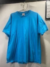 1998 Looney Tunes Brazos Sportswear T Shirt Blank XL Blue USA Made
