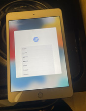 Apple iPad mini 7.9in 256GB iOS Tablet, Wi Fi 4G Cellular - Gold