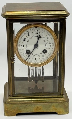 Tiffany & Co Crystal Palace Regulator Mantle Clock Samuel Marti