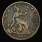 1888 Victoria Penny — photo from another recent sale