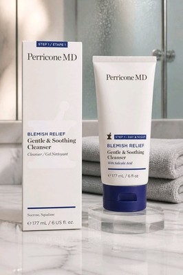 1 x Perricone MD Blemish Relief Gentle & Soothing Cleanser 177 ml NEU u. OVP