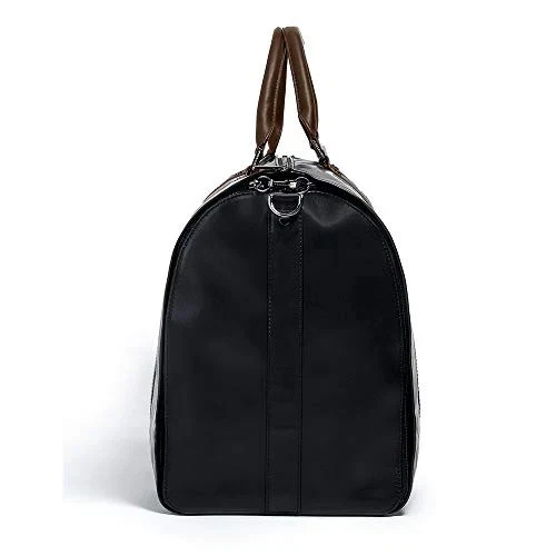 Сумка Hook + Albert мужская Project 11 полностью кожаная одежда для выходных белая полоса - Изображение 2 из 4