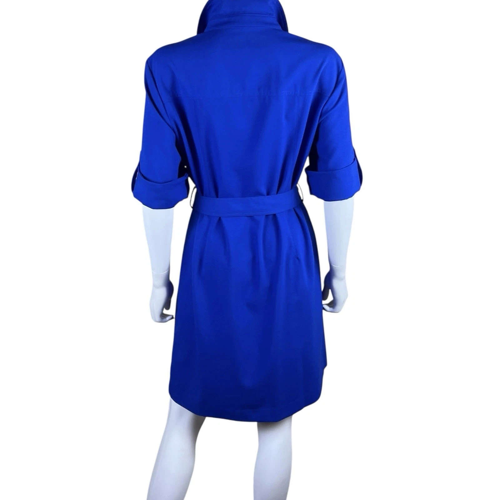 MICHAEL Michael Kors abito midi utility con cintura blu colbalto grande us intime ottimeioni