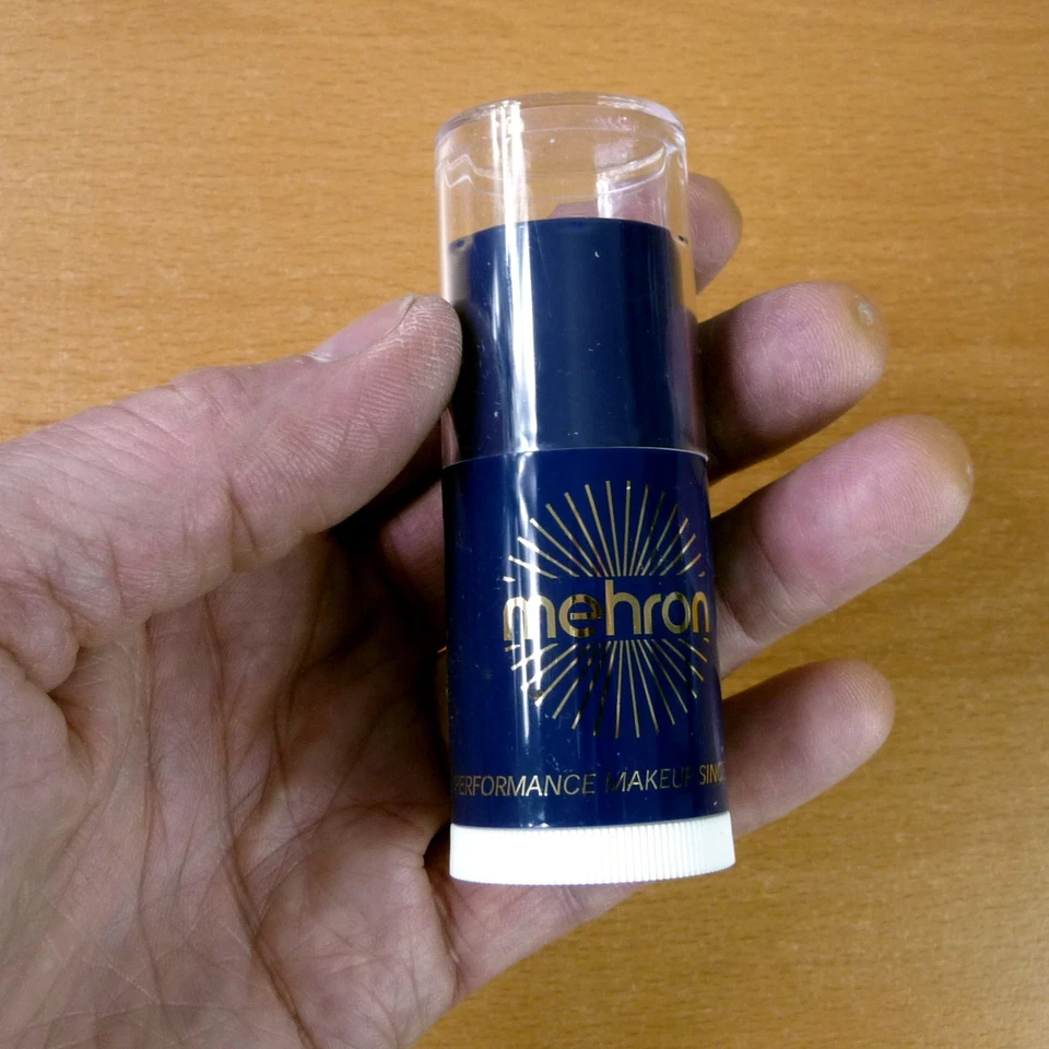 Maquillaje base grasa pushup Mehron blanco BA. B-50 Foto 2 de 4