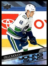 2020-21 Upper Deck Young Guns Olli Juolevi Rookie Vancouver Canucks #222
