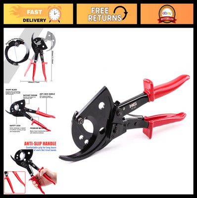 Heavy Duty Ratchet Cable Wire Cutter for Electrical Aluminum Copper Multi-core C