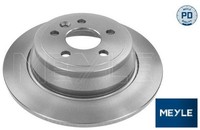 2X Bremsscheibe Meyle 53-835230015/PD 2 Bremsscheiben Hinterachse Hinten