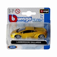 Bburago Lamborghini Gallardo Gold 1:64 Modellauto Die-Cast Auto