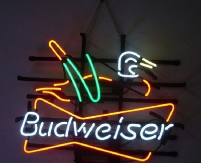 Duck Reed Beer 20''x16'' Neon Sign Lamp Light Bar Club Party Decor Display NM