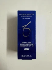 ZO Skin Health Smart Tone Broad Spectrum Sunscreen SPF 50 .67fl oz exp 7/2026