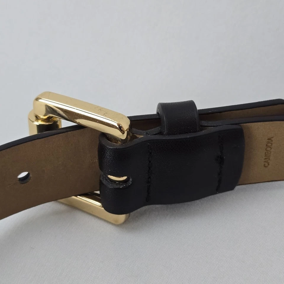 Riñonera Cartera Michael Kors Estampado Leopardo con Cinturón de Cuero Negro Talla S/M Foto 4 de 4