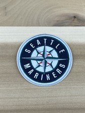 SEATTLE MARINERS MLB BASEBALL EMBROIDERED IRON ON PATCH 2.5  x2.5  