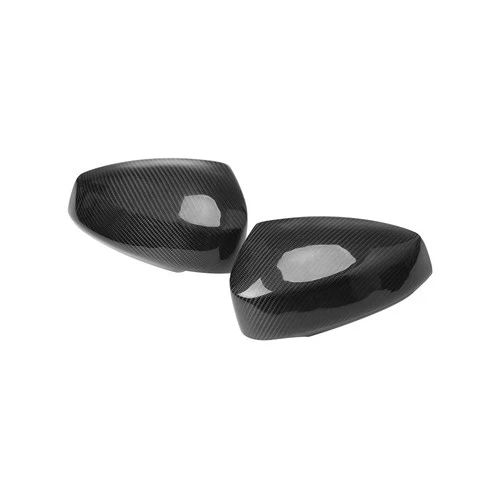 Real Carbon Fiber Side Mirror Covers Cap Overlay For 2003-2008 Nissan 350Z 2PCS
