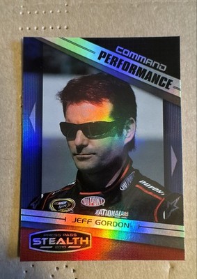 2010 Press Pass Stealth - Command Performance Jeff Gordon #72