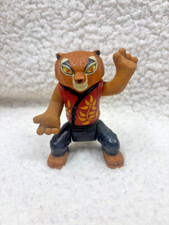 McDonalds Kung Fu Panda Tigress Press upper body down She Flips over 3.75 x 2.5"