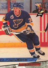 1993 Ultra  #205 Kevin Miehm St. Louis Blues