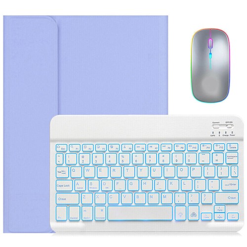 Smart Case Cover Hintergrundbeleuchtung Tastatur Maus für iPad 7/8/9/10. Gen Pro 11 Air 5 4 3 - Bild 26 von 54