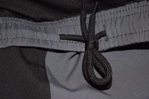 NWT Ezrun Gray 3D Padded Elastic Waist Drawstring Mountain Bike Shorts Size XXL - Picture 10 of 10