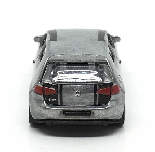 Majorette Volkswagen Golf VII GTI Racing no.15 Silver Zamak 1:64 3" no Package - Picture 5 of 6