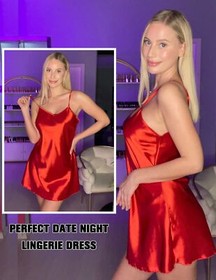 Sexy Women's Lingerie Silk Nightwear Sleepwear Dress Teddy Babydoll Pajamas Set